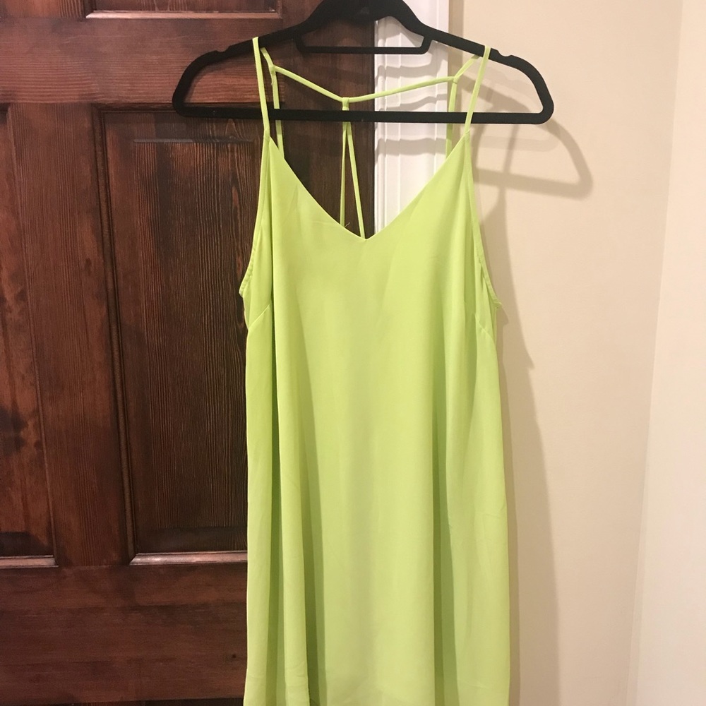 Lime Green Dress